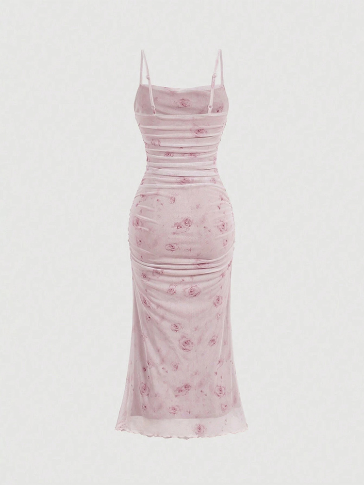 Butterfly Garden Mesh Dress