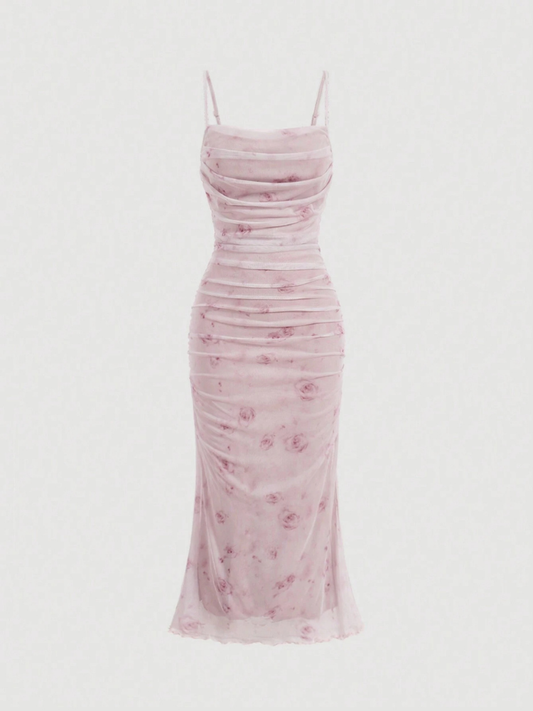 Butterfly Garden Mesh Dress