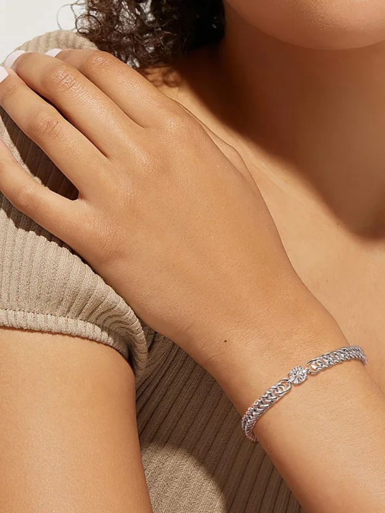 Luna – Moissanite Chain Bracelet